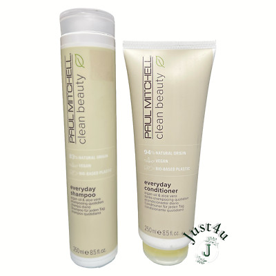Paul Mitchell Clean Beauty Everyday Shampoo & Conditioner, 8.5oz. DUO!!!