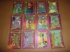 2000 Powerpuff Girls Complete PRISM CHASE FOIL CARD Set of 12 From Packs Artbox