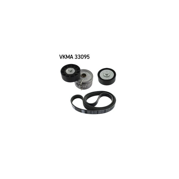 Keilrippenriemensatz SKF Vkma 33095 FüR Alfa Romeo Audi CitroËN Fiat Ford Lancia-image