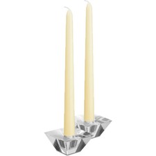 Candele Steariche Bianche 10 Pezzi | 1.8x1.8x15 Cm | Senza Fumo E Senza Colature | Fatte In Italia - Foto 2