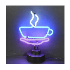 Neonetics 4COFFE Coffee Cup Neon Sculpture