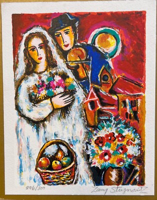 Zamy Steynovitz BRIDAL SERENADE Hand Signed Limited Edition