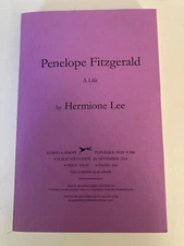 Penelope Fitzgerald: A Life by Hermione Lee (2014) Advance Uncorrected Proof ARC