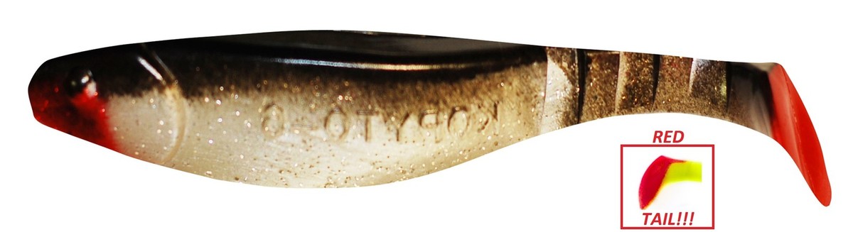 Relax Kopyto 1 " 3,5 CM Duro Trote Cavedano 6 Pezzo Esca Artificiale Shad Mini - Foto 6