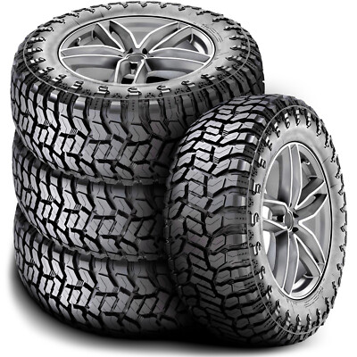 4 Tires Radar Renegade R/T LT 35X12.50R18 Load F 12 Ply (OWL) RT 