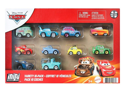 Disney Pixar Cars Mini Racers 10-Pack Gift Set Brand new AU Seller