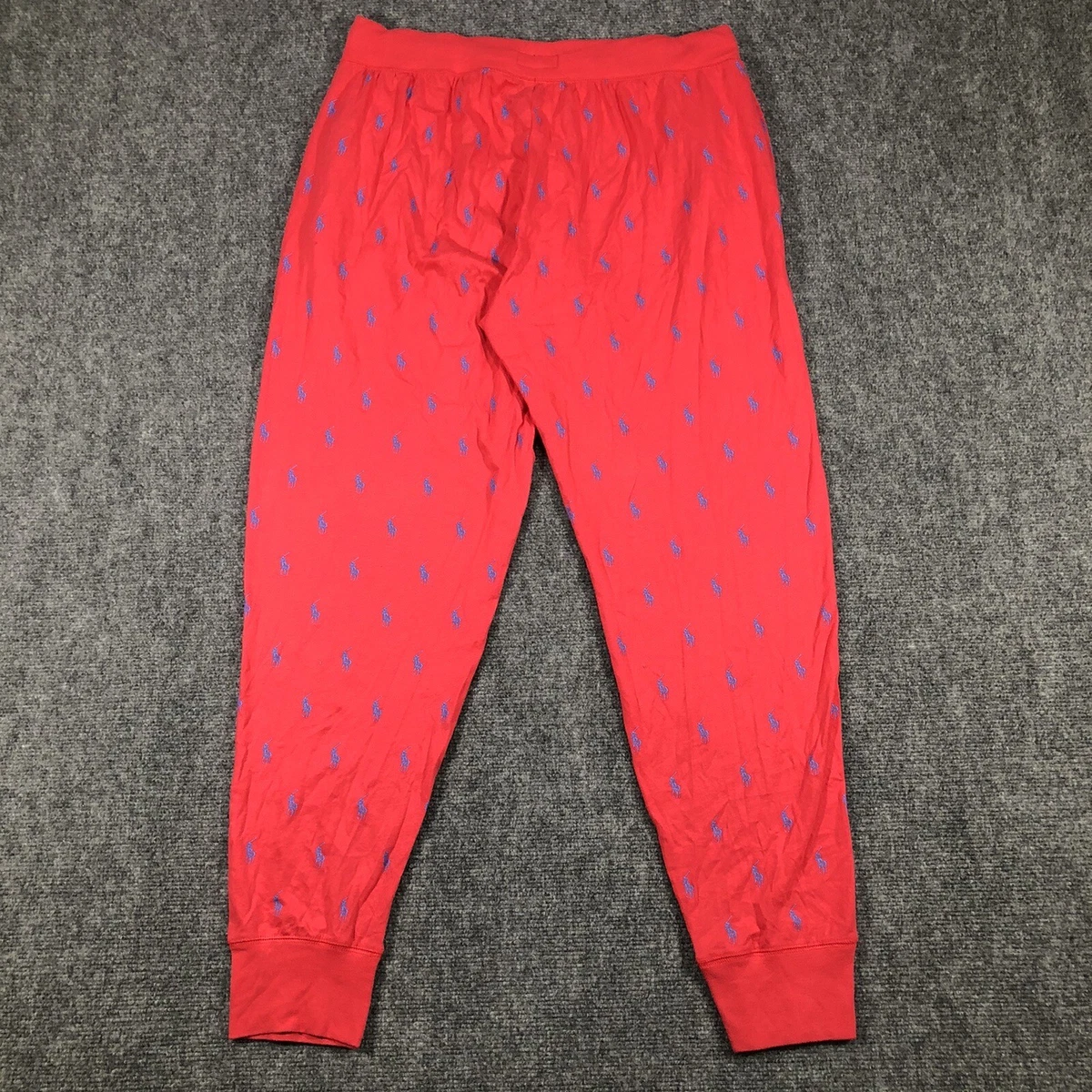 Polo Ralph Lauren Men Allover Pony Cotton Jogger Sleep Pants