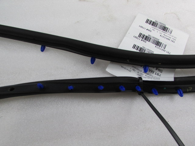 Maserati Ghibli, RH Rear Door Gasket Moulding, Used, P/N 670004641