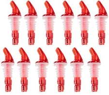 12 COMMERCIAL MEASURED 1oz SHOT BAR 1.75 LITER LIQUOR BOTTLE POURER POUR SPOUTS