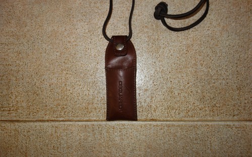 Collana in pelle Dsquared² passerella FIRMA portachiavi collana pelle RARA - Foto 2 di 5