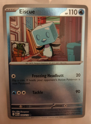Eiscue 044/132 Mega Evolution Reverse Holo Common Near Mint