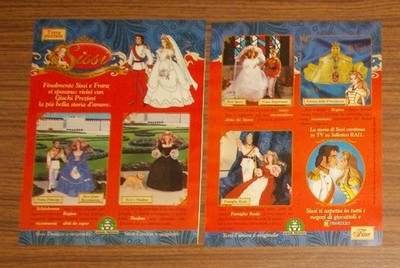 Seltene Werbung vintage Saban SISSI DIE PRINZESSIN Puppe #2 1997