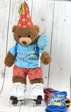 Build-A-Bear Happy Birthday Brown Teddy Bear Plush with Accessories 0076