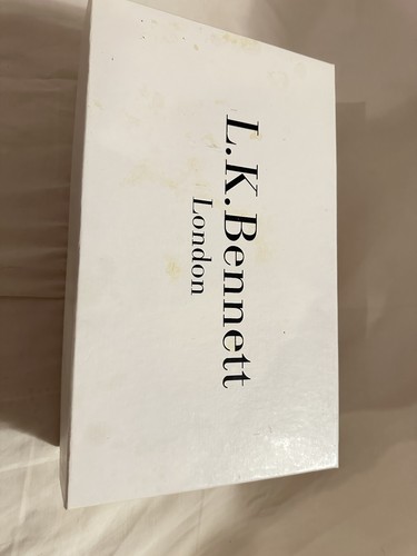 L.K. Bennett Size 38 Tan Leather 4" Pump -W/Box - Picture 13 of 14