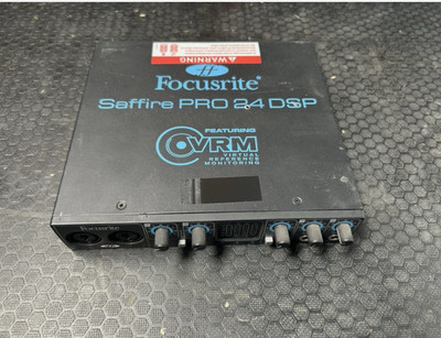 Focusrite Saffire PRO 24 DSP Effekte FireWire 400 Audio Interface 6 IN / 8 OUT