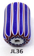 Real Nice Antique Venetian Chevron Trade Bead African JL36 Bg 54 Italian