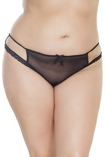 Coquette - 375X - Diva Thong - BLACK