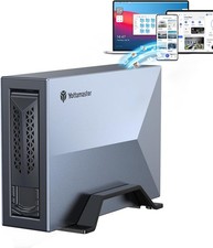 Yottamaster 2.5" 3.5" NAS SATA HDD SSD Enclosure Network Attached 18TB MetaBox