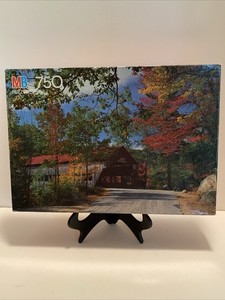Vintage MB Oxford 750 Pc Puzzle - New Albany NH - NOS