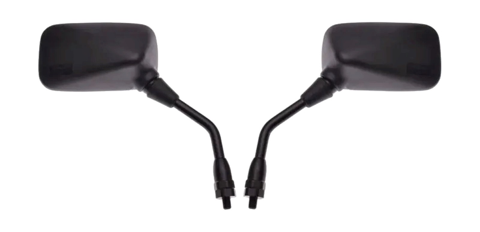 Rétroviseur Kawasaki M10 de qualité supérieure : Finition noire mate modèle MK002-1