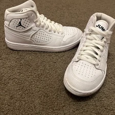 White Jumpman High-Top Sneakers