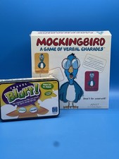 Blurt! Educational Insights Boardgame Travel Edition & Mocking Bird Verbal