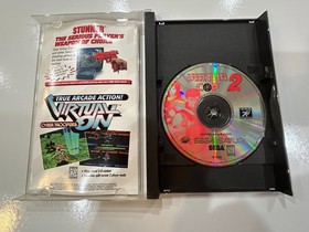 Virtua Cop 2 (Sega Saturn) CIB Complete w Manual + Registration + Foam EX