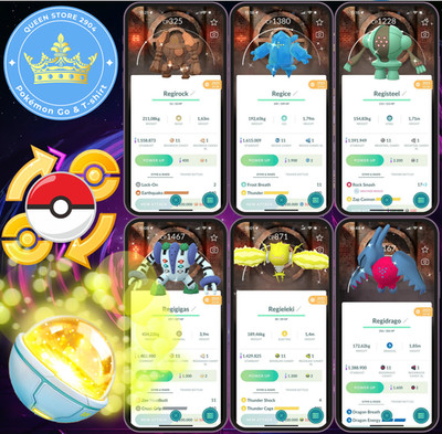 PT.CentraI TRADE GO  Shiny Regi family  GO Fest 2025 Special Background Digital