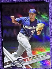 2017 Topps Series 1 Junior Guerra #98 Miwaukee Brewers
