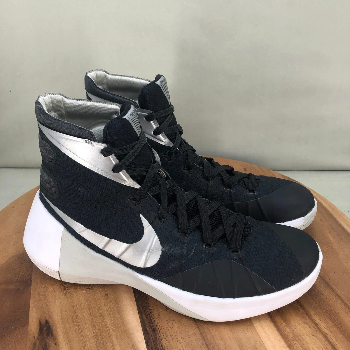 Nike Hyperdunk 2015 TB Black Metallic Silver W for sale | eBay