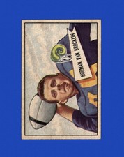 1952 Bowman Small Set-Break #  1 Norm Van Brocklin EX-EXMINT *GMCARDS*