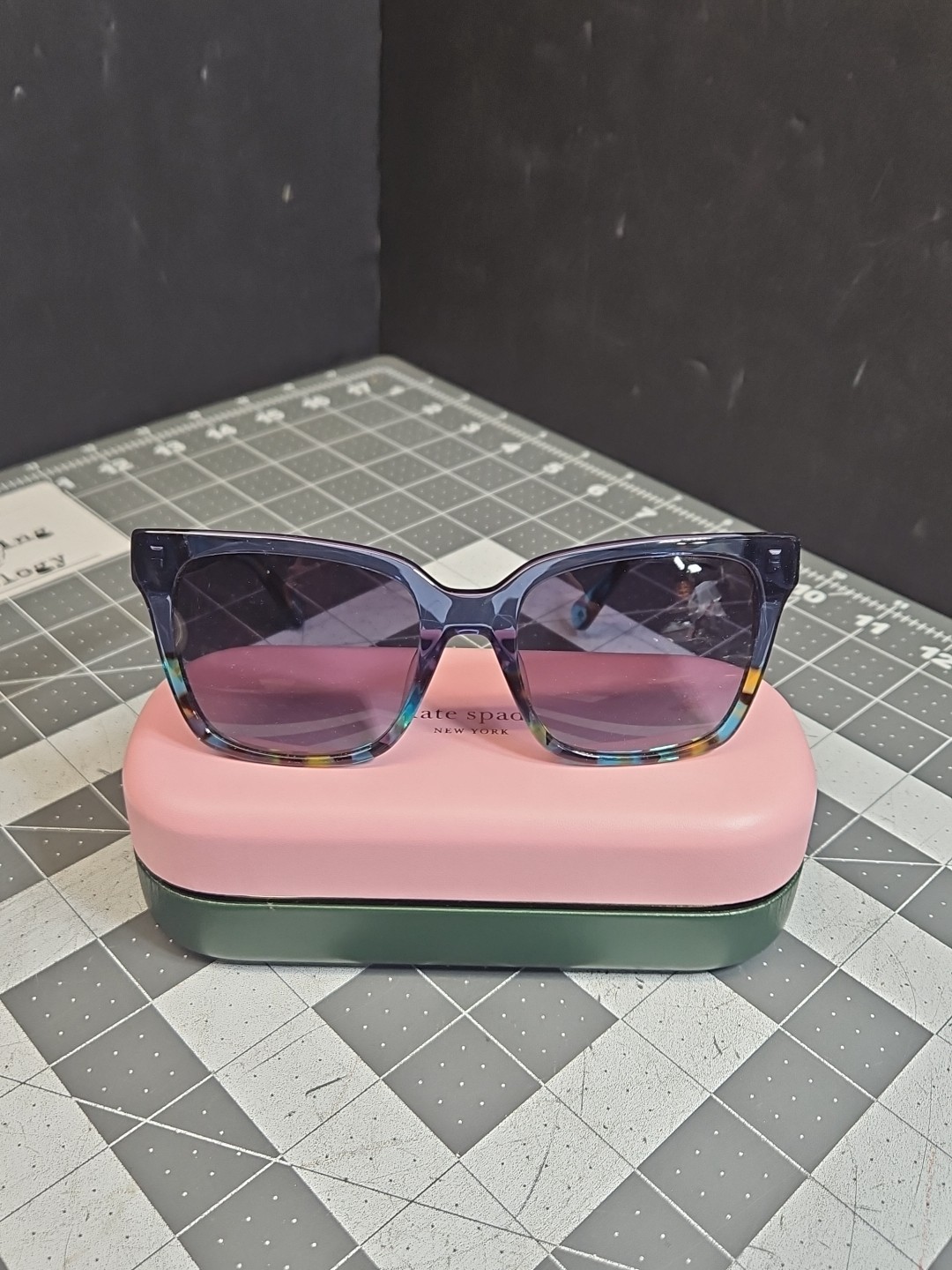 Kate Spade New York Sunglasses Hello Sunshine Purple Tortoise Harlow/G/S PJP90