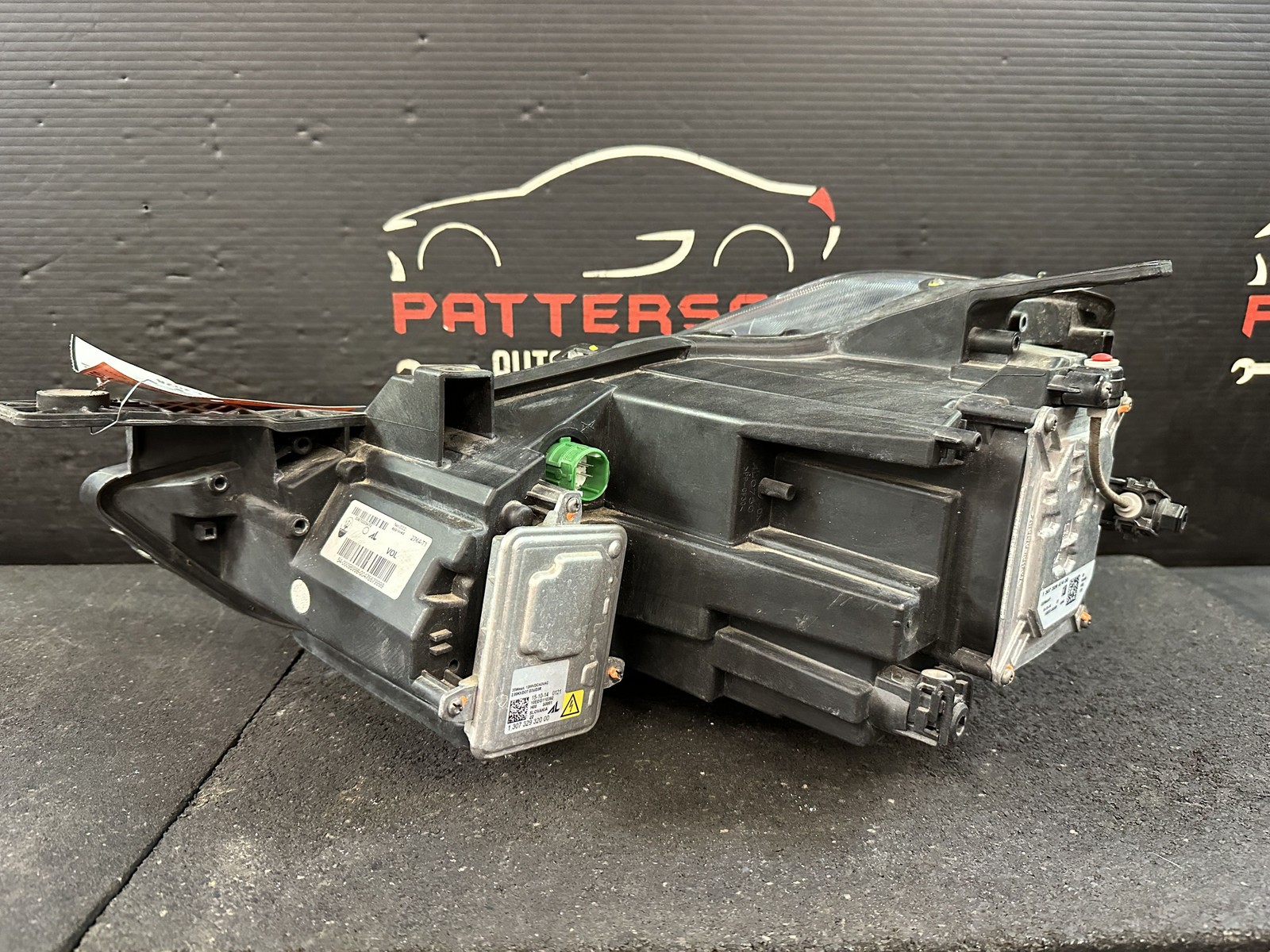 14-17 MASERATI GHIBLI PASSENGER BI XENON HID ADAPTIVE HEAD LIGHT LAMP 670005473