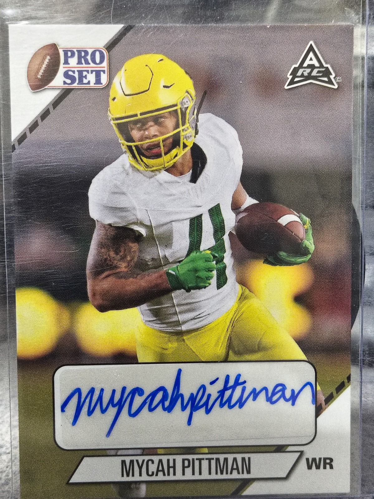 2021 Pro Set College Football #PS-MP1 Mycah Pittman Auto