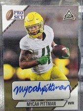 2021 Pro Set College Football #PS-MP1 Mycah Pittman Auto