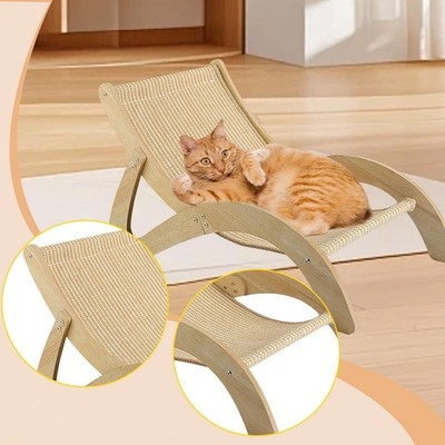 Katzensessel Sisal Sisal Katzenkratzbett für Kaninchen Hunde Indoor Katzen