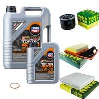 Mann Inspektionspaket 6 L Liqui Moly Top Tec 4200 5W-30 FüR Iveco Daily VI
