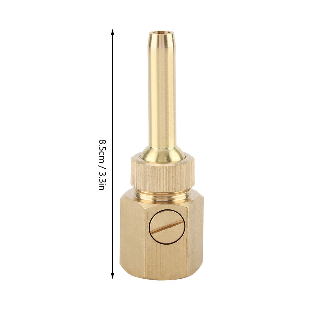 Adjustable Brass Straight Fountain Nozzle Fountain Spray Head Female Thread