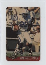 1996 Assets Phone Cards $10 Marshall Faulk #4 HOF 05k6