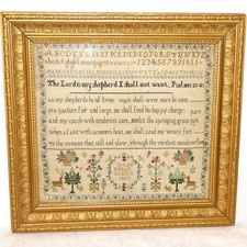 Georgian Schoolgirl Sampler Dated 1807