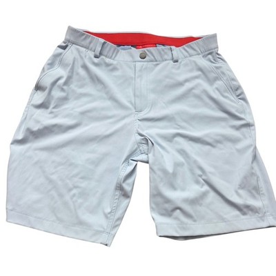 Redvanly Shorts Mens Large Light Blue Performance Stretch Golf Flaw*