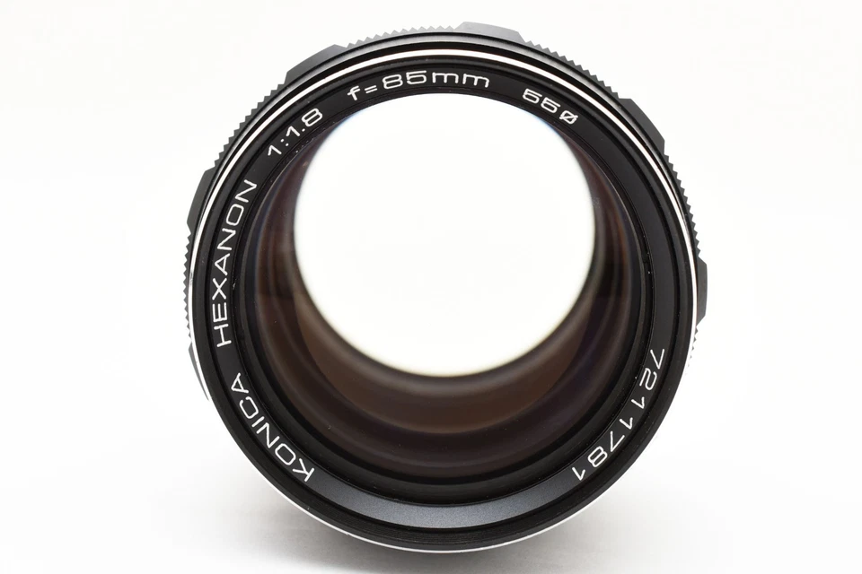[Opt' Mint] Lente Konica HEXANON 85 mm f1,8 retrato MF para montaje AR 659 US-DDP Foto 3 de 4