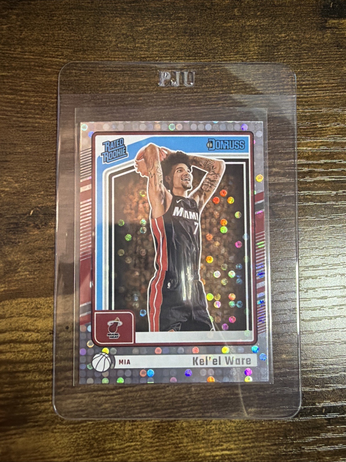 2024-25 Panini Donruss - Rated Rookie Kel'el Ware #221 Disco (RC)