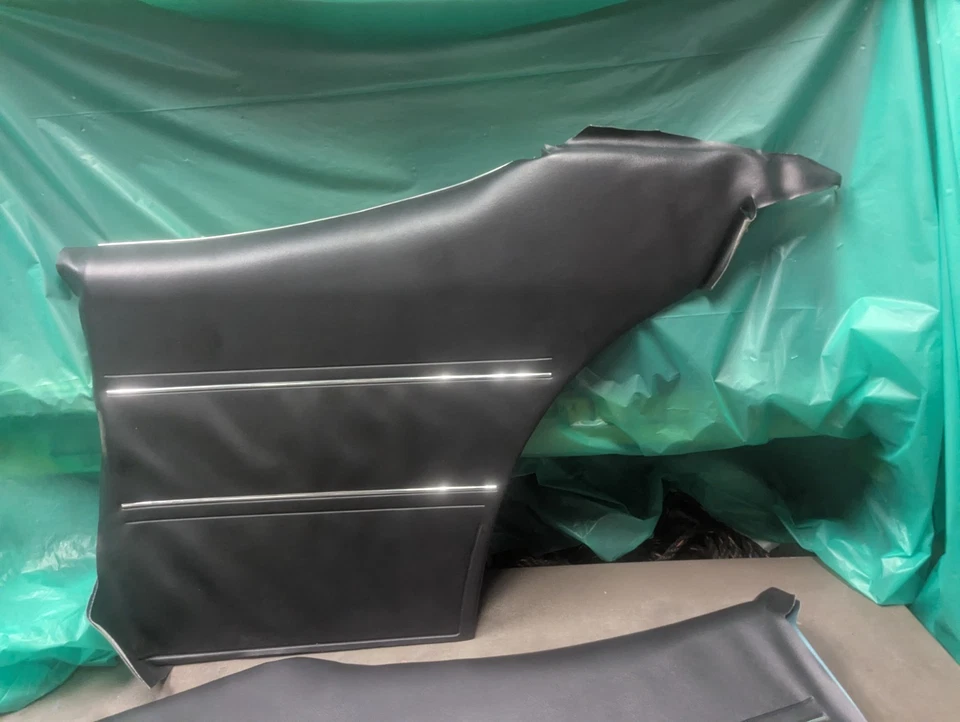 Nuevo Blem PUI 1969 Pontiac GTO/LeMans montado negro paneles de puerta trasera Judge 455 Foto 4 de 4