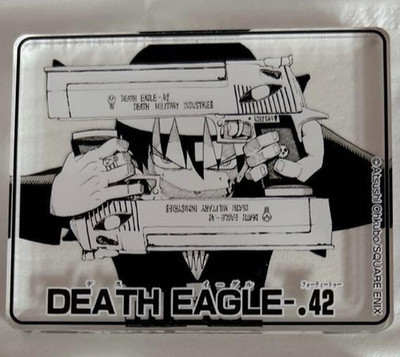 Soul Eater koma plate stand Death the Kid 20th original artwork exhibition