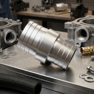 Für LS 18 Gewinde Schwenk Adapter Aluminiumlegierung 1-14 auf 1-12 10x10x3 mm