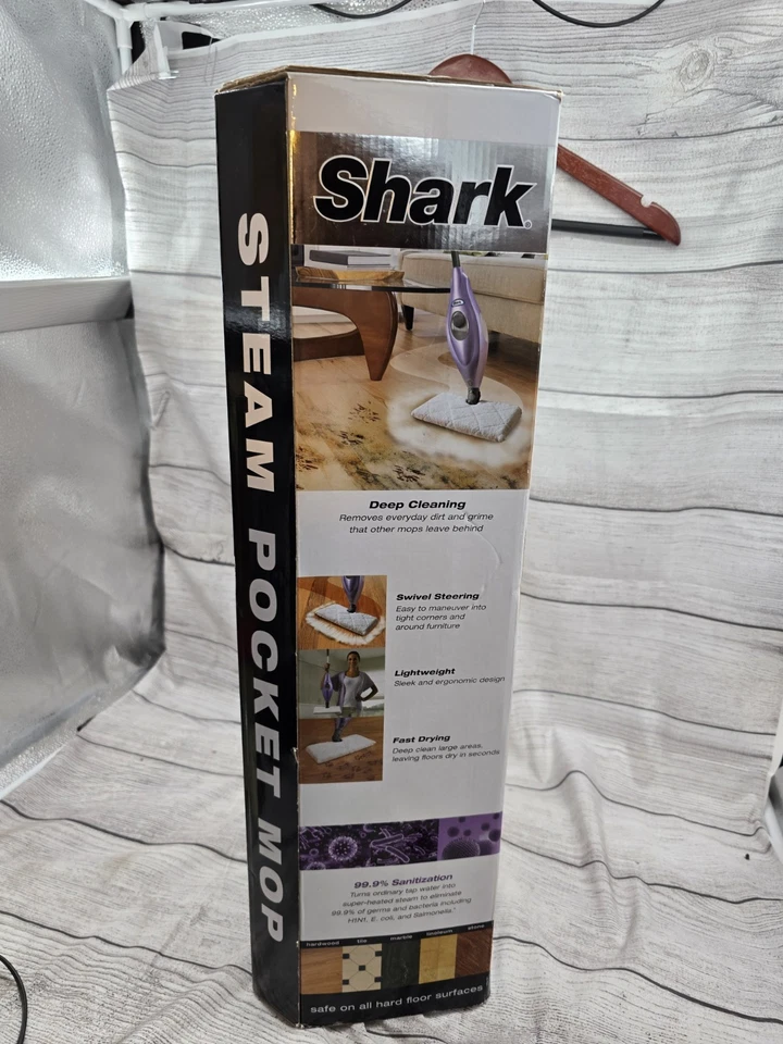 Shark Steam Pocket Mop Hard Floor Cleaner Swivel Steering S3501 - Image 2 of 4