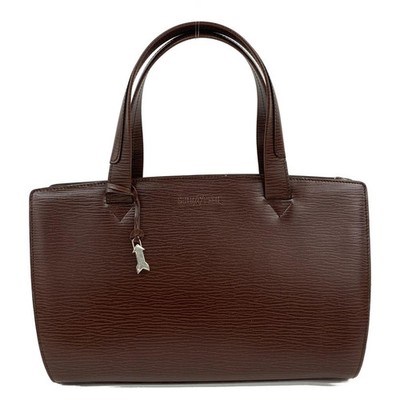 GOLD PFEIL - Bordeaux Leather Handbag