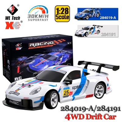 Wltoys 284191 4WD 2.4G RC Drift Car 1/28 Gyro 30km/h Remote RC-Racing Autos