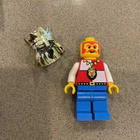 LEGO 6008 Royal King 100% Complete vintage Castle Knights Minifigure